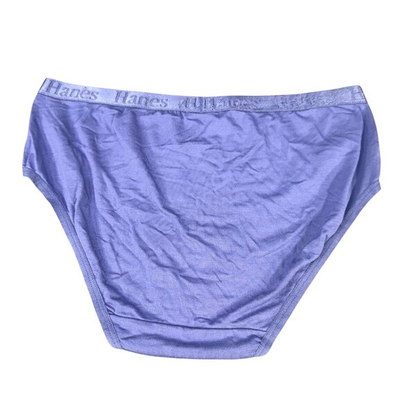 Hanes Originals Womens Size Small 5 Hipsters Bamboo Blend Blue New Without Tags - Picture 2 of 6
